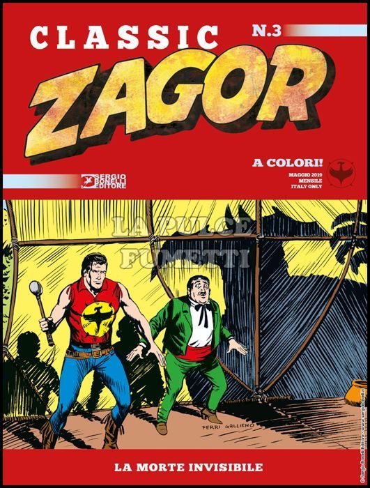 ZAGOR CLASSIC #     3: LA MORTE INVISIBILE